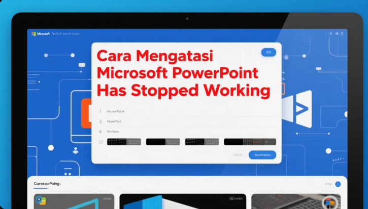 Cara Mengatasi Microsoft PowerPoint Has Stopped Working
